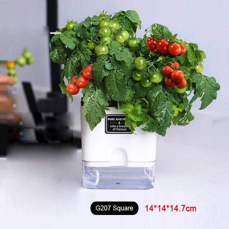 Self-Watering Planter Pot — Double Layer Magnetic Design for Indoor Plants