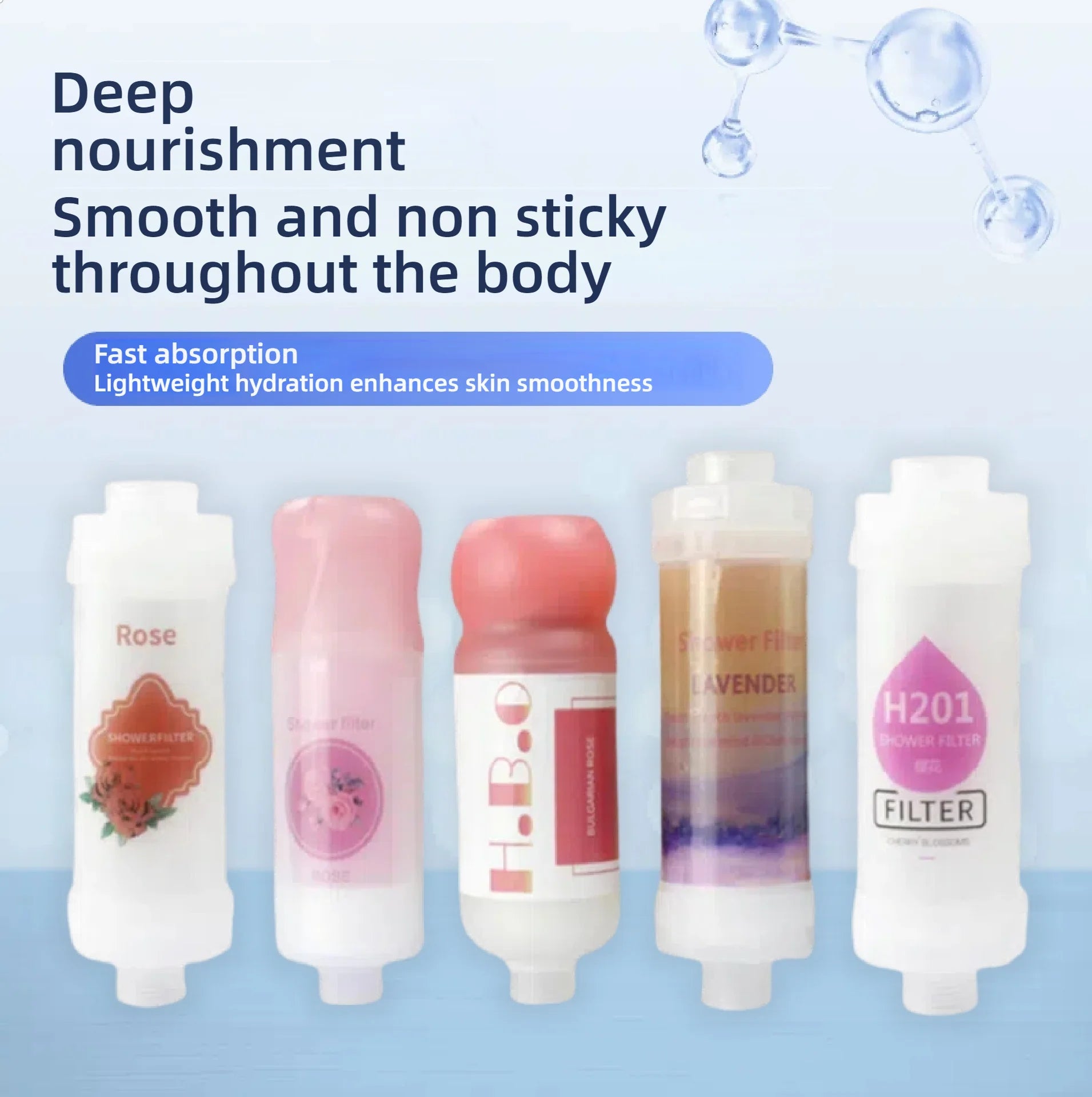 Shower Head Filter — Vitamin C Aromatherapy for Softer Skin & Hair
