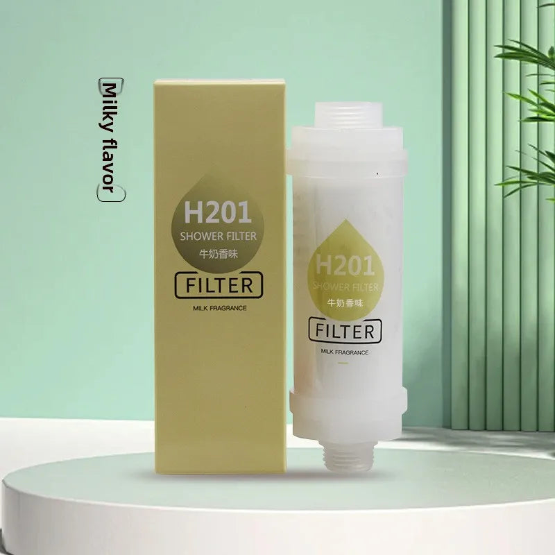 Shower Head Filter — Vitamin C Aromatherapy for Softer Skin & Hair