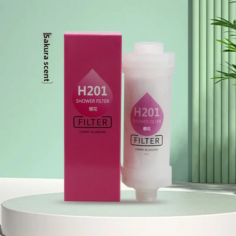 Shower Head Filter — Vitamin C Aromatherapy for Softer Skin & Hair