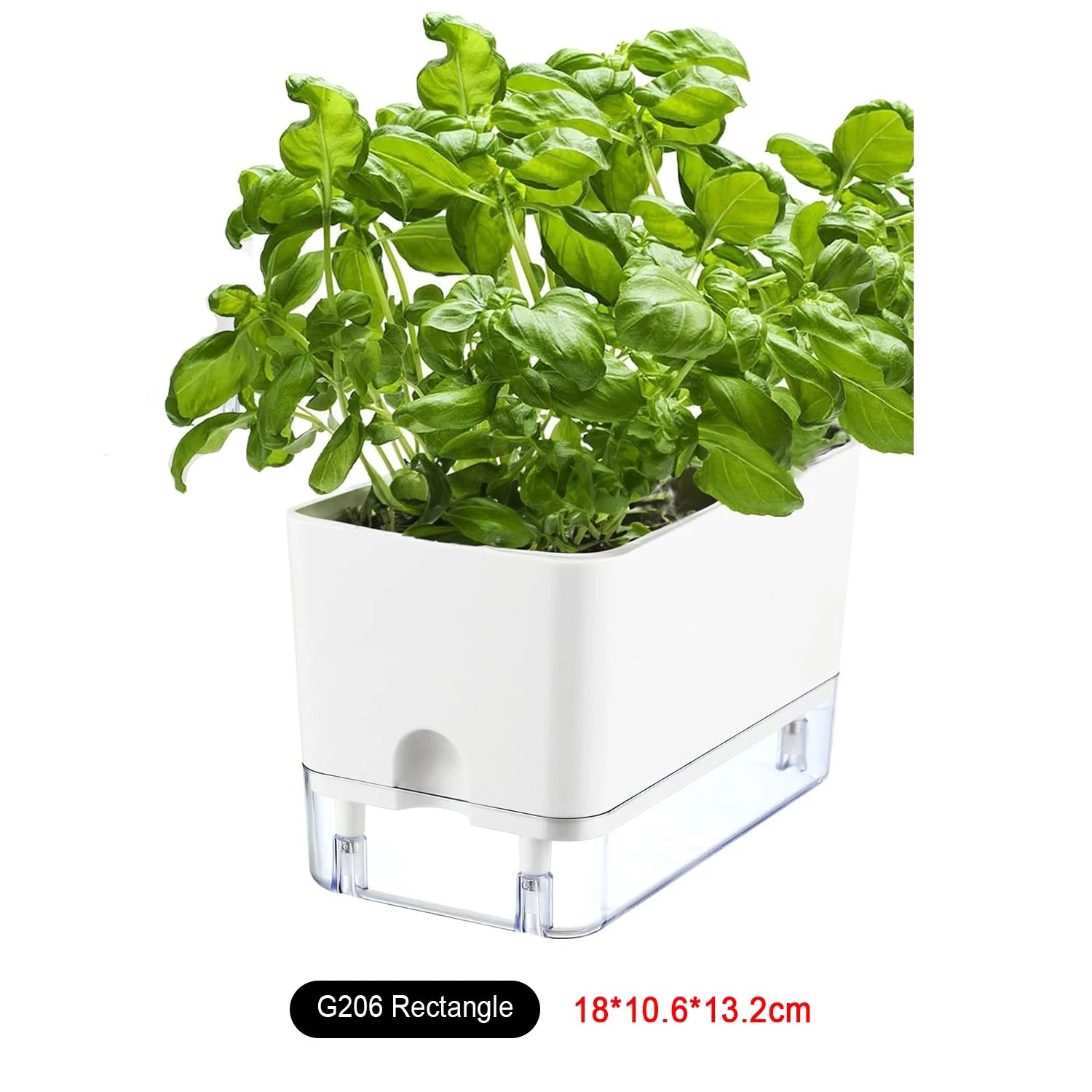 Self-Watering Planter Pot — Double Layer Magnetic Design for Indoor Plants